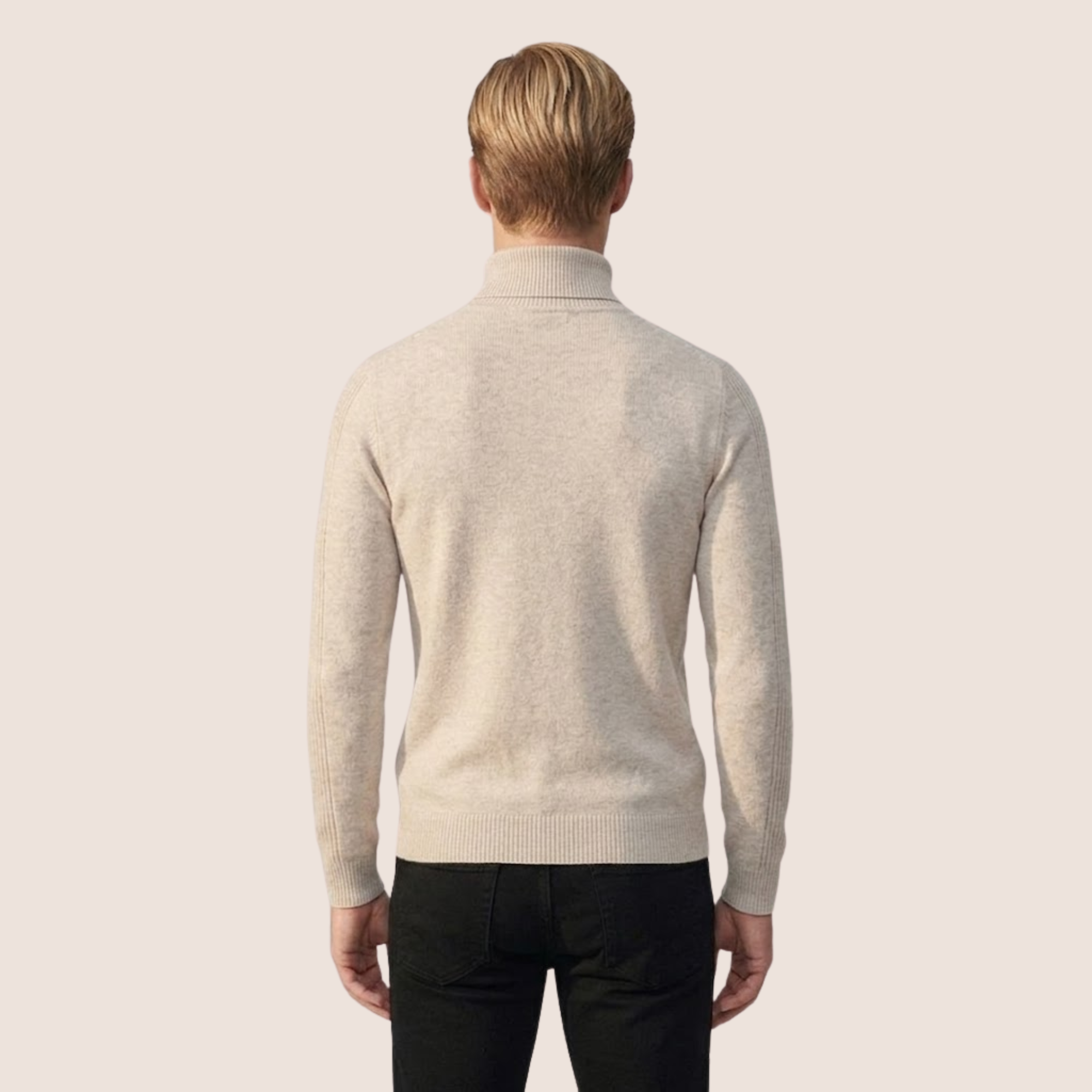 JANGSAN Merino Wool Turtleneck