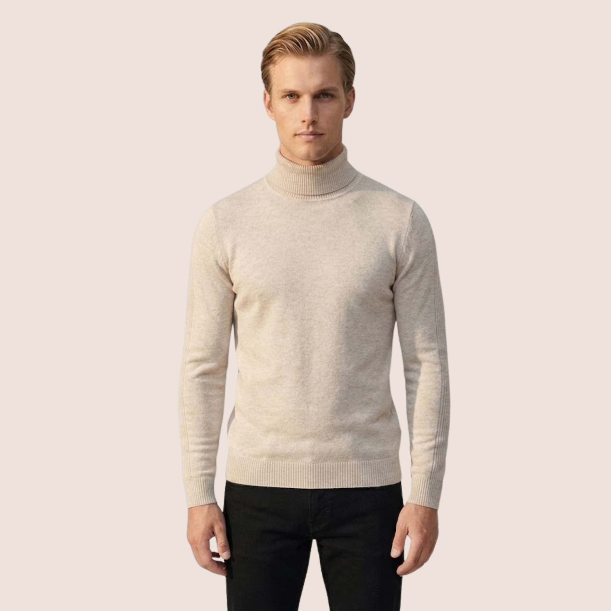 JANGSAN Merino Wool Turtleneck