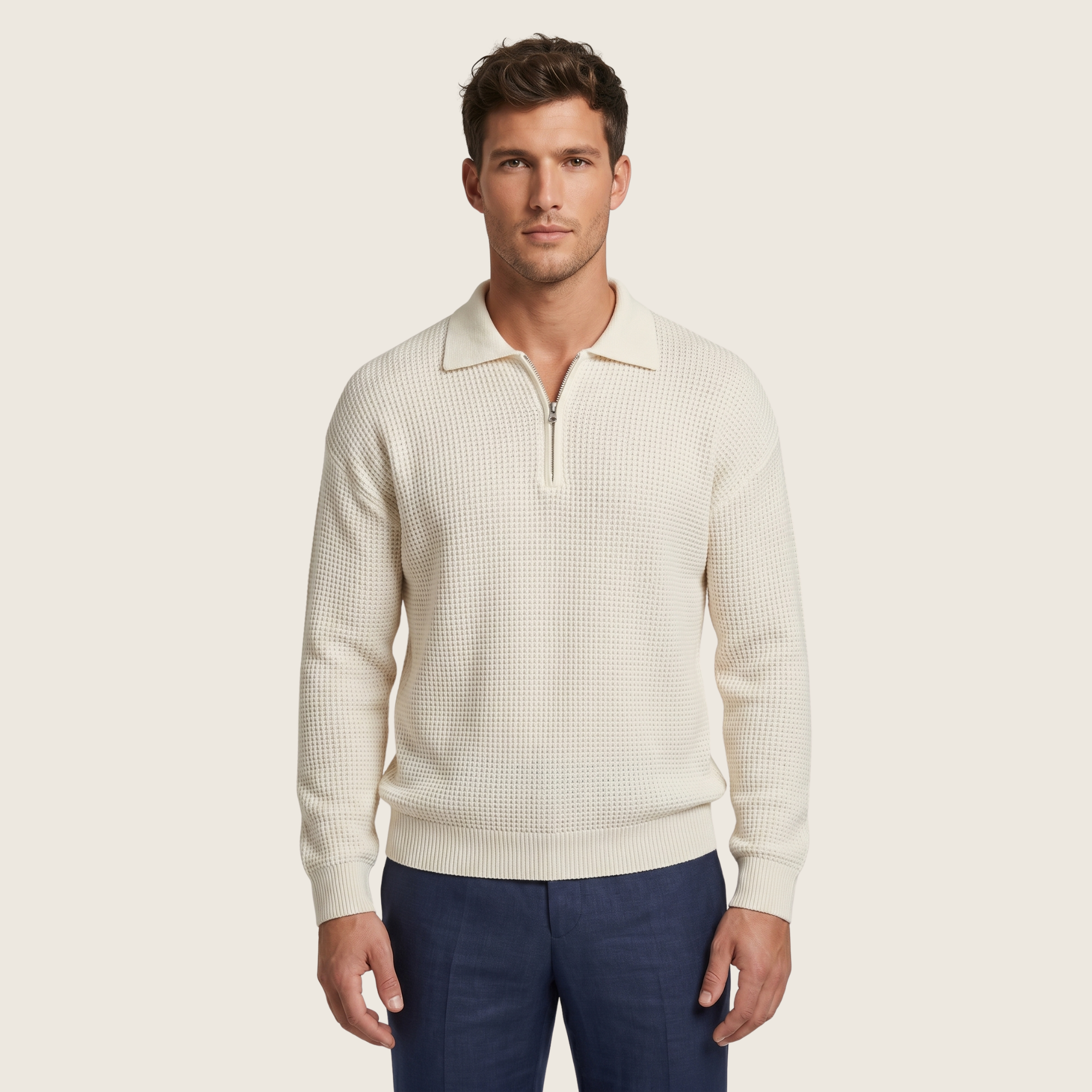 GONGJU Zipped Sweater