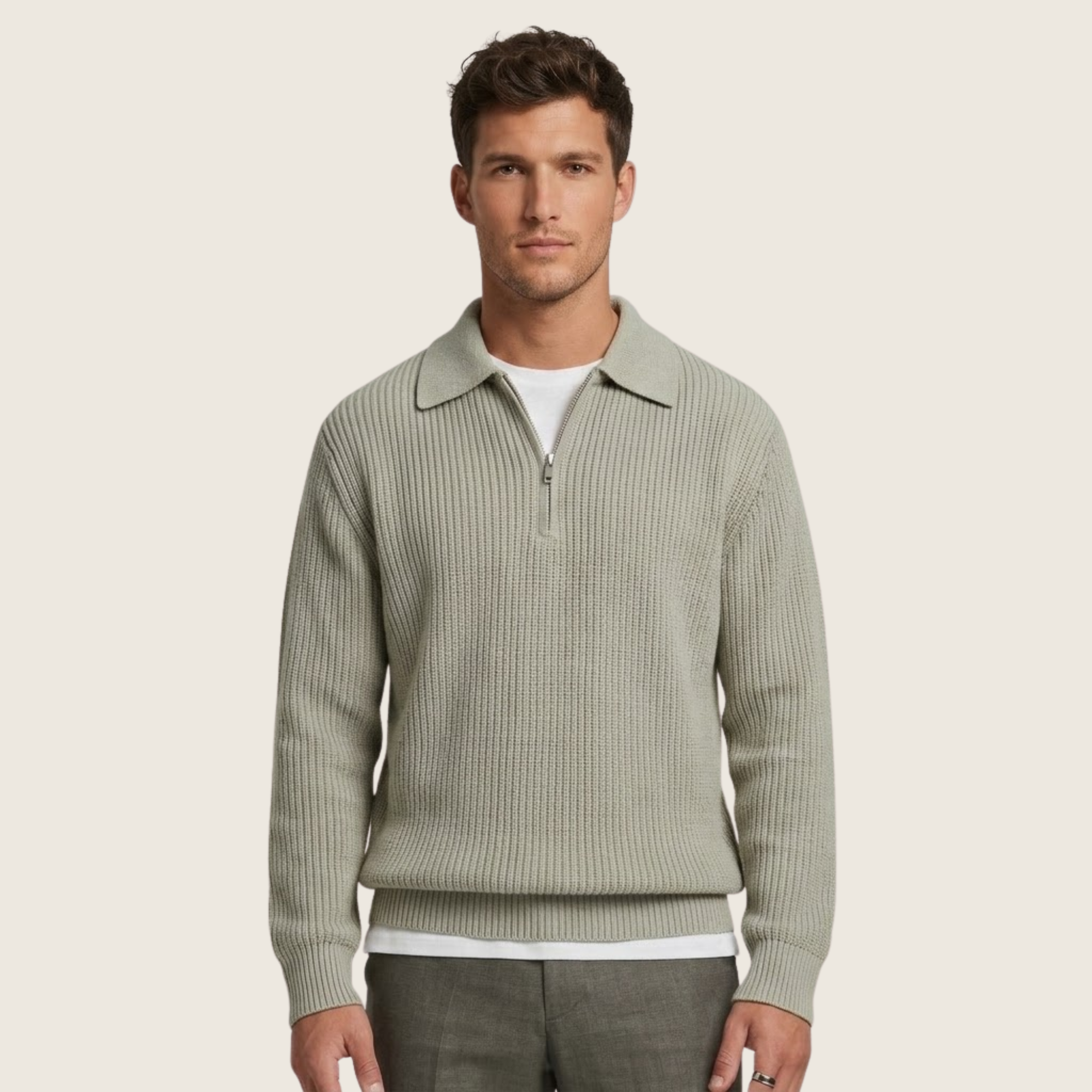 RASON Zipped Sweater